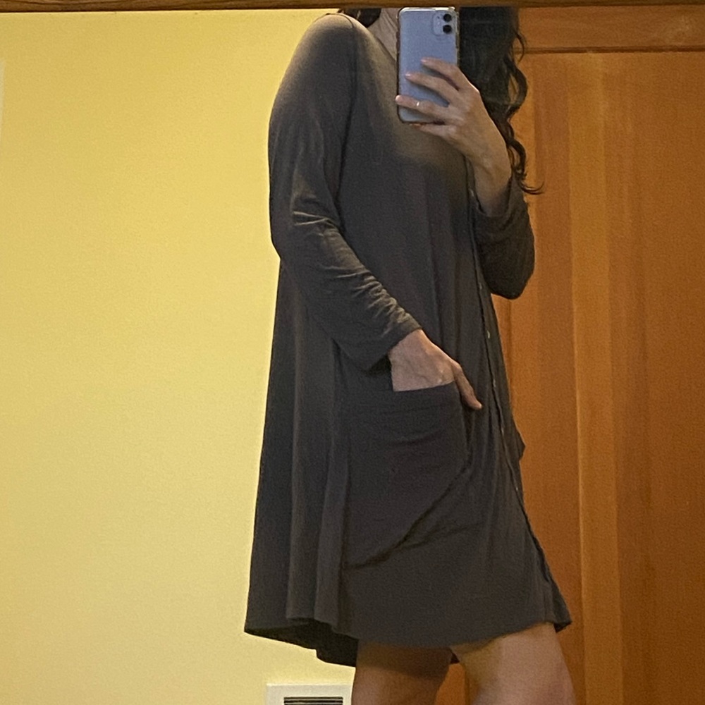 Comfy U.S.A Button Front Tunic - image 2